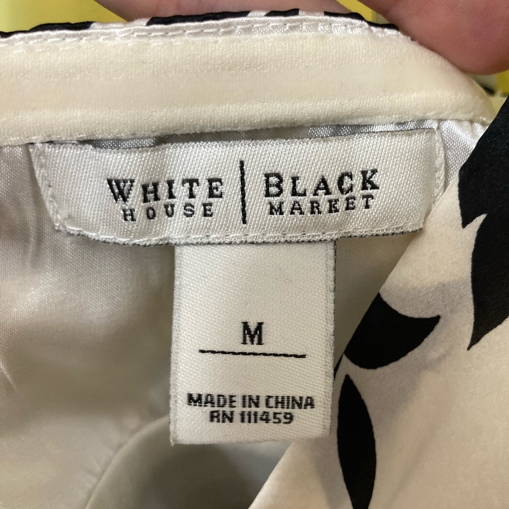WHBM Satin halter top - Picture 3 of 3